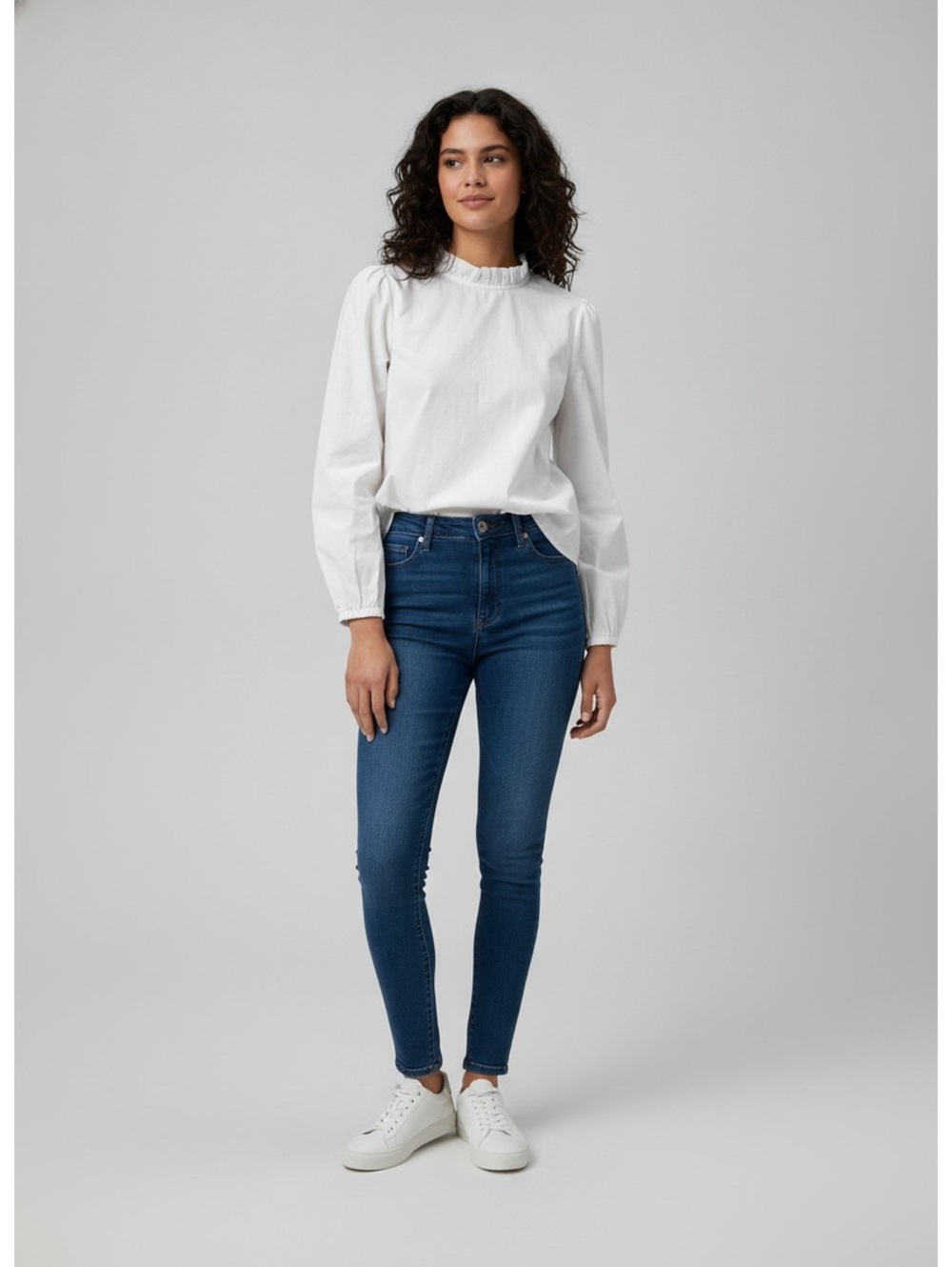 Women's J. Crew Organic Cotton White Lone Sleeve Cottagecore milkmaid renisance